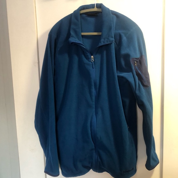 Blue Marmot fleece Mens XXL zip up - Picture 2 of 6